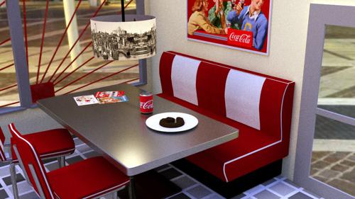 retro 50's restaurant preview image